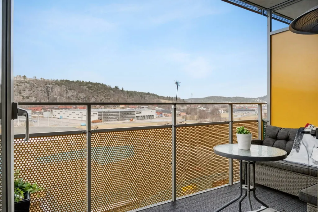 Balcone - Modern Flat with Balcony in Göteborg