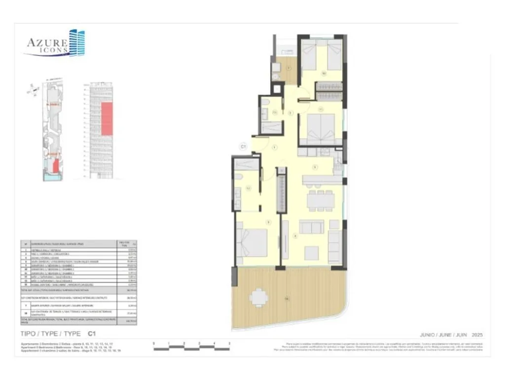 Plaan - 3-Bedroom Beachfront Flat in Calpe