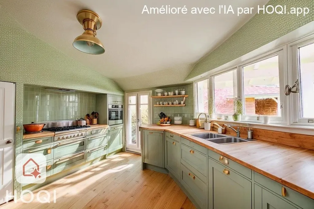 Kitchen - Single-Storey House with Large Garden in Merignac