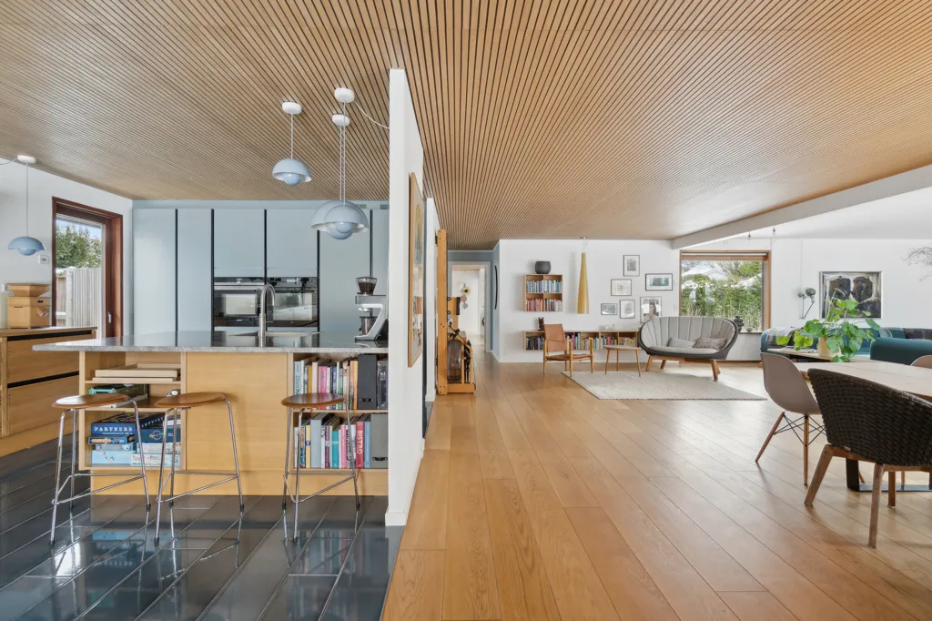 Dining Room - Modernised Johan Christensen Villa in Hareskovby
