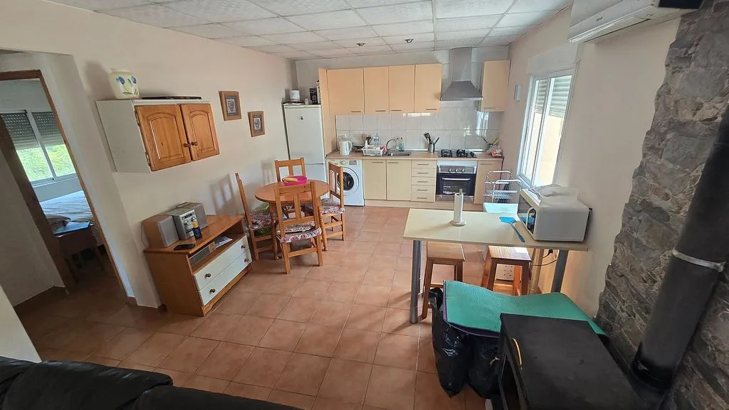 Cuisine - Chalet with Pool and Terrace in Sax