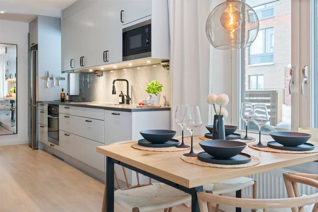 Sala da pranzo - Architectural Apartment with Waterfront in Tollare Kaj