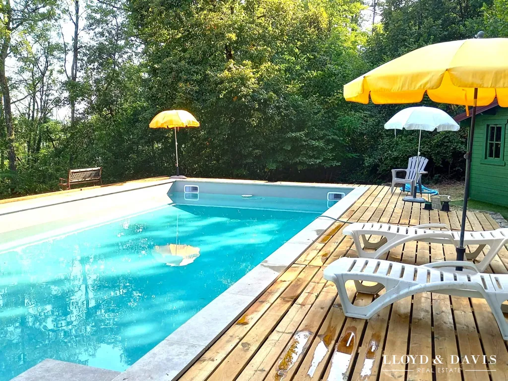 Bassein - Charming Stone Houses with Pool in Daglan