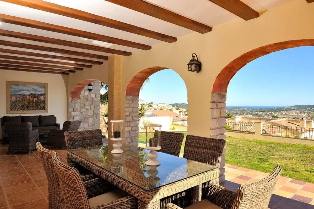 Terrass - Villa with Sea View in Benitachell