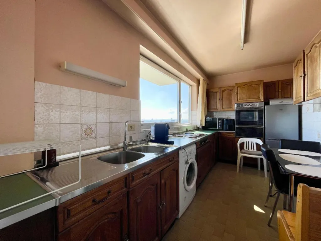 Cuisine - Appartement avec Vue sur Bruxelles à Ganshoren