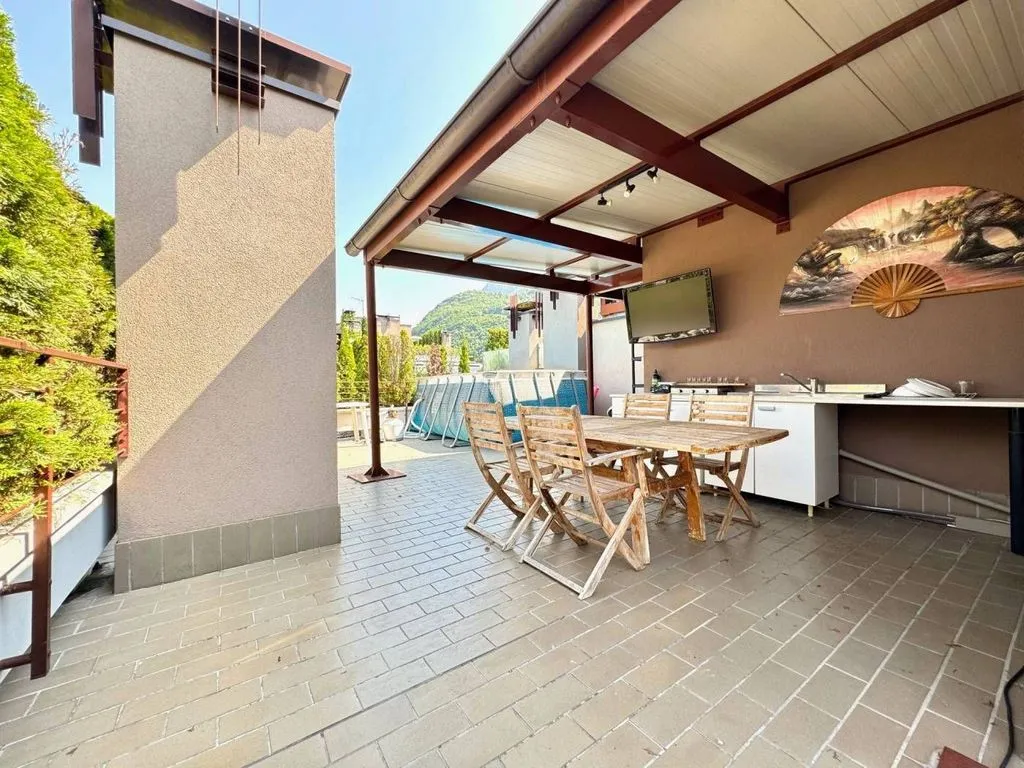 Terrasse - Penthouse with Private Terraces in Laives