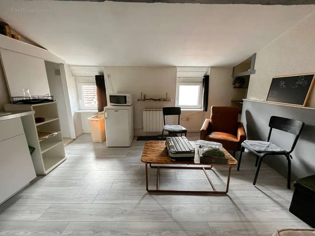 Séjour - Studio au Plateau Central, Proche Rue de la Treille