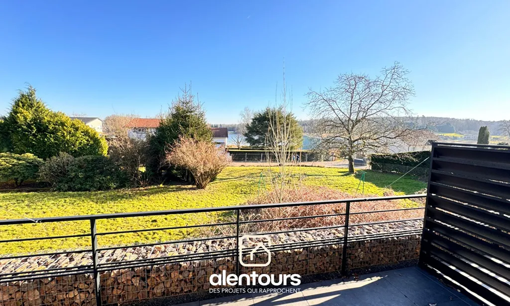 Balcon - Studio avec Terrasse Vue Lac à Chaumousey