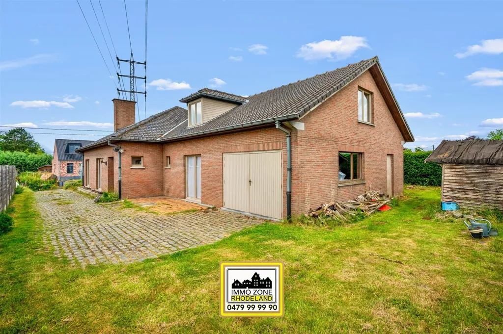 Extérieur - Bungalow à rénover avec jardin à Zottegem