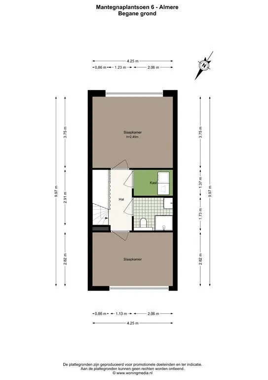 Maison 3 pièces à Almere