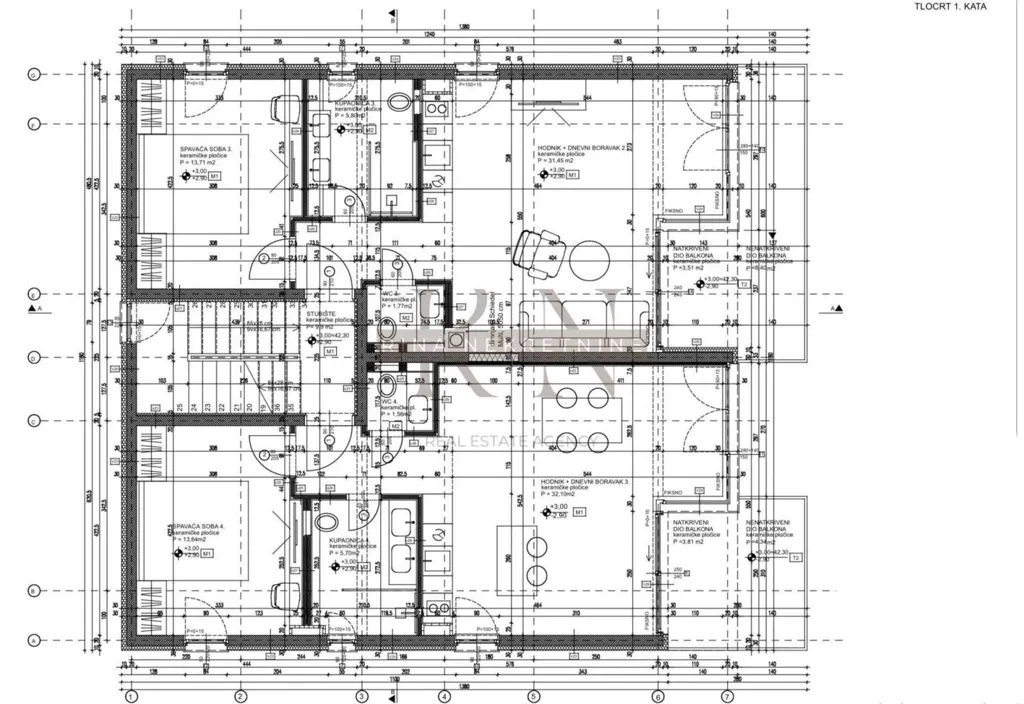 Plan - Luxury Villa with Seafront in Hvar