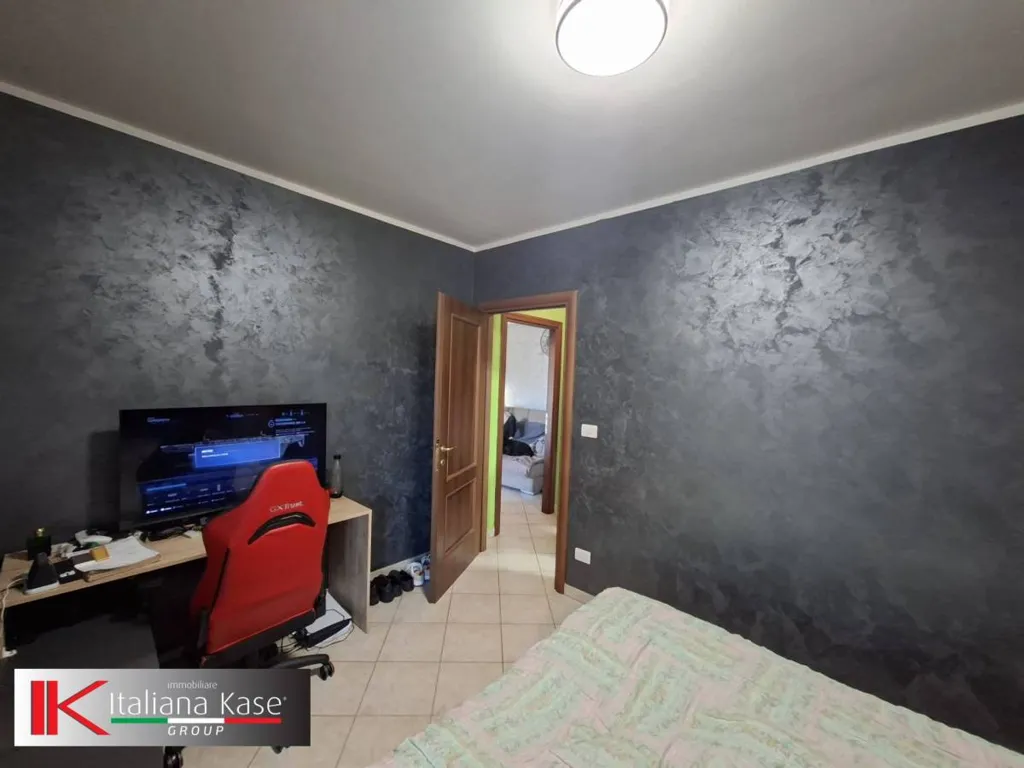 Bedrooms - Spacious Apartment with Terrace in Montalenghe