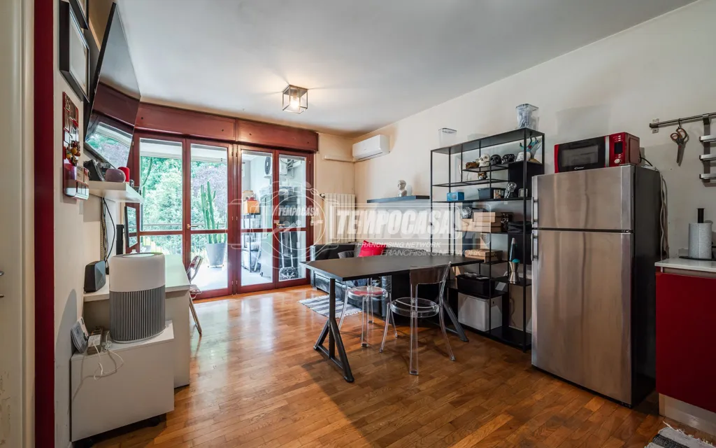 Köök - Two-Bedroom Apartment with Terrace in Milan