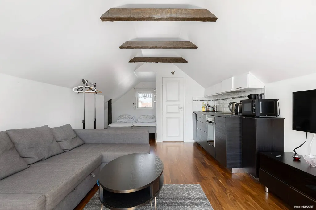 Séjour - Characterful Villa with Separate Apartment in Klintehamn