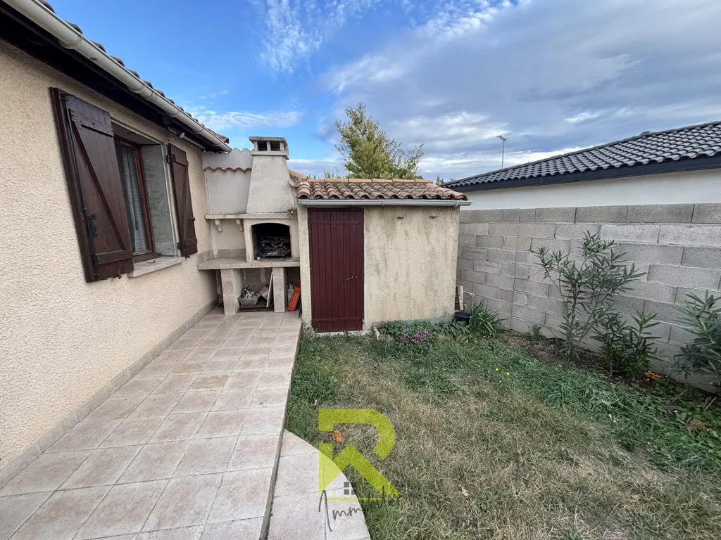 Jardin - Villa en Plain-Pied avec Garage à Grau d'Agde