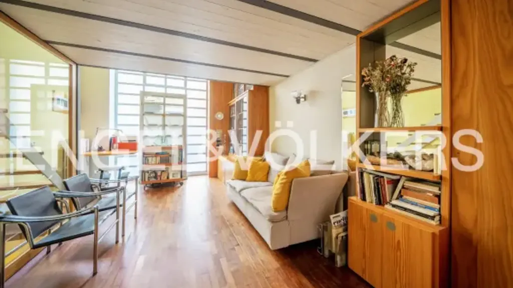 Living Room - Loft in Historic Building, Milan