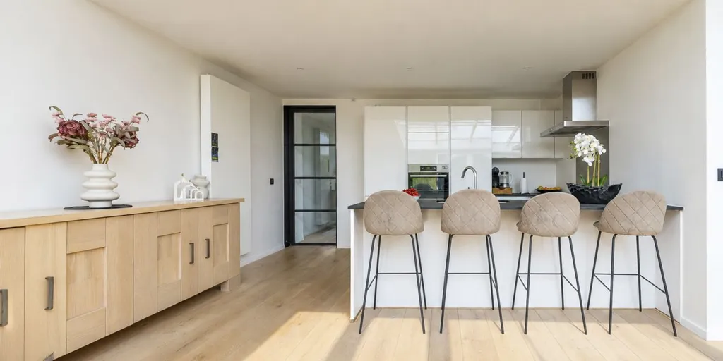 Kitchen - Renovated House with Garden in Sint-Michiels
