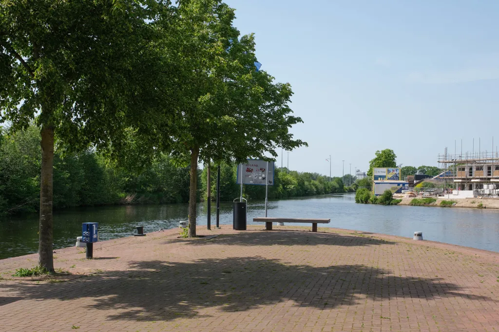 Waterfront Flat with Dual Views in Almelo
