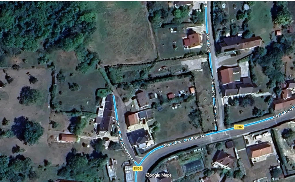 Terrain à Vézilly