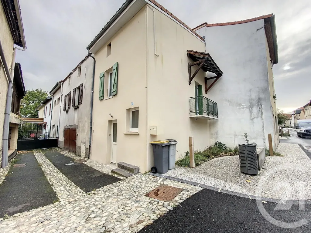 Exterior - Renovated Maison de Bourg with Balcony in Le Cendre
