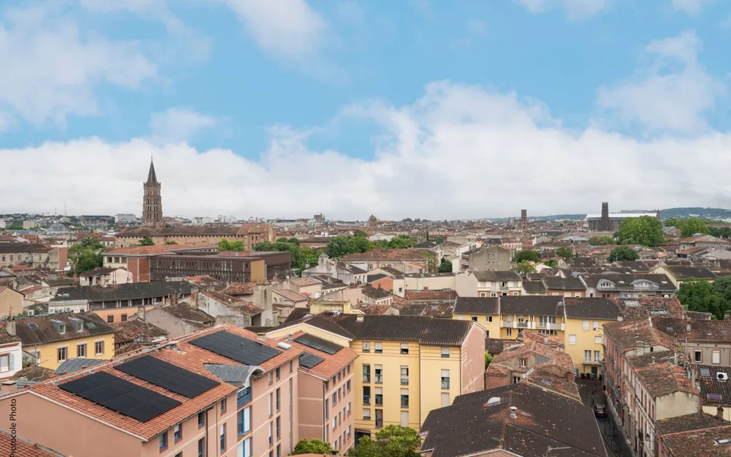 Balcon - Appartement T4 avec Vue Imprenable à Toulouse