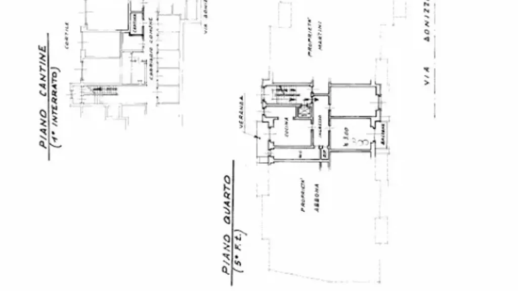 Planimetria - Signorile Flats with Balcony in Collegno