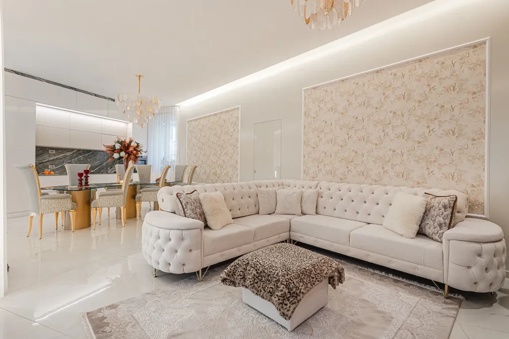 Séjour - Penthouse with Panoramic Terrace in Milan