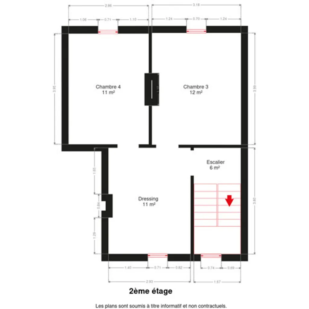 Planimetria - House with Waterfront Quay in Engis