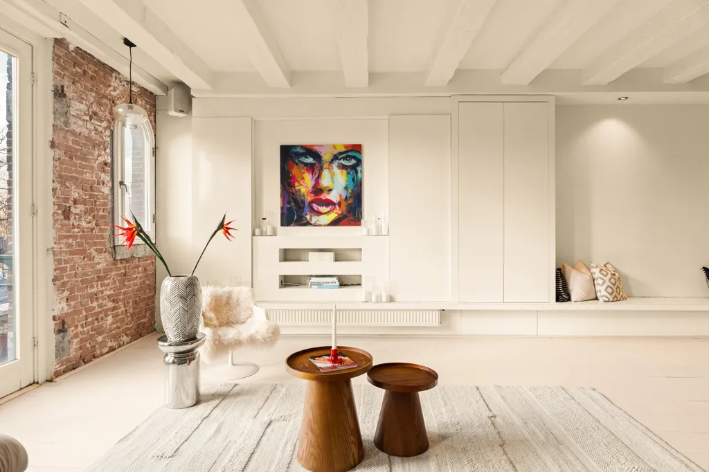 Living Room - Galerijflat with Garden at Lijnbaansgracht