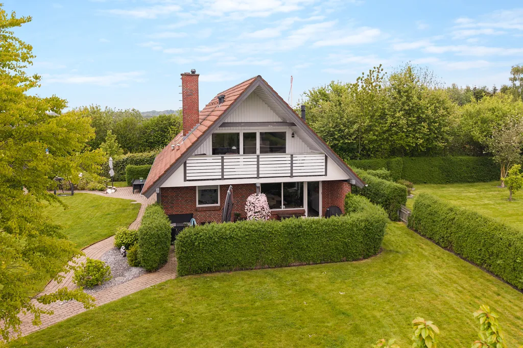 Vista aerea - Detached Villa with Garden in Børkop