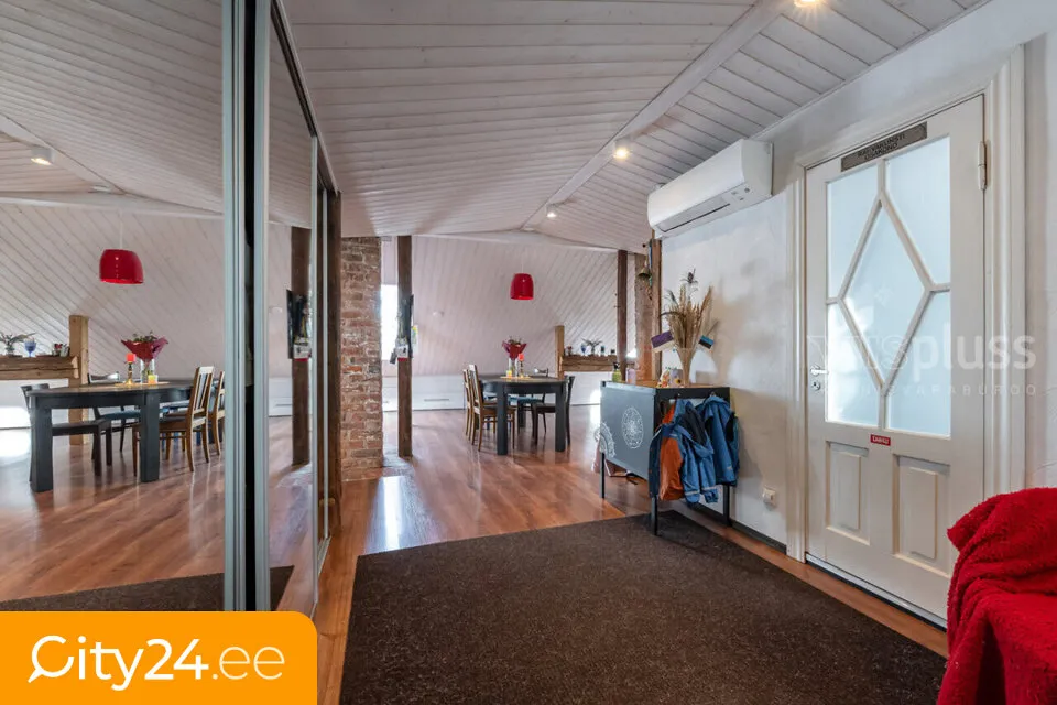 Séjour - Attic Flat with Terrace in Tartu Centre