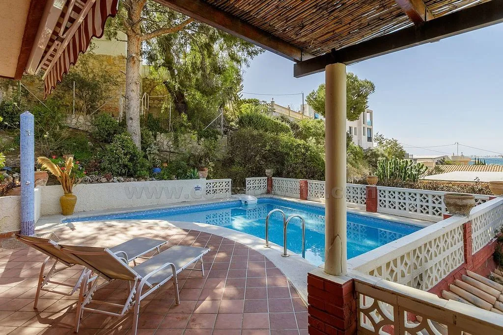 Bassein - Chalet with Pool and Terrace in Calle D'osca