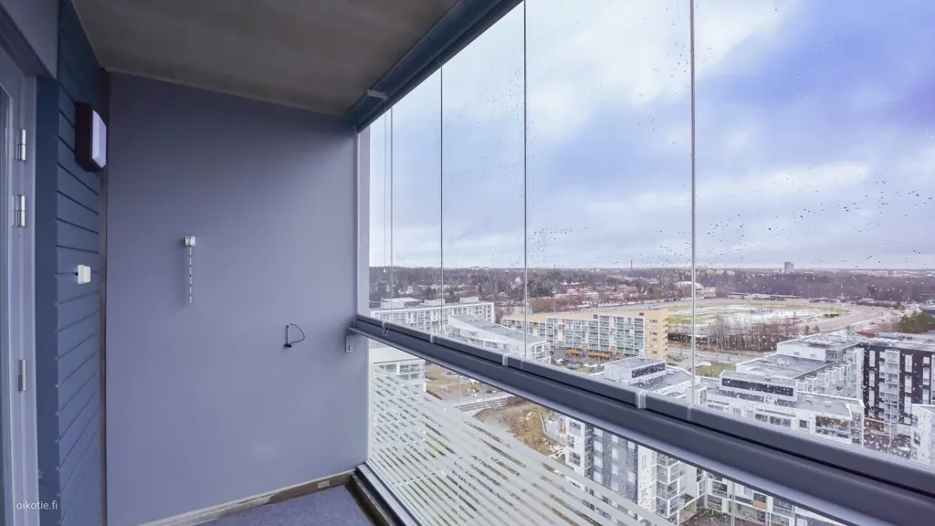 Balcon - Compact Apartment with Sea View in Leppävaara