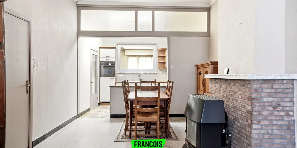 Salle à manger - Hoekwoning avec Garage à Nieuwkerke