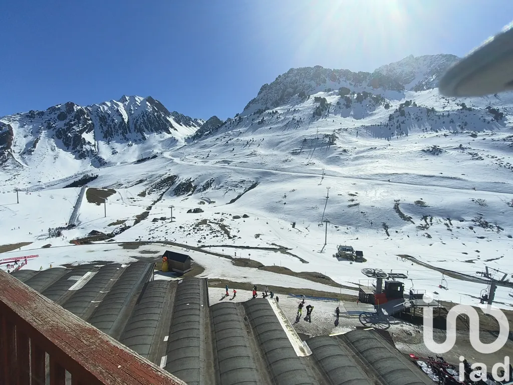Balcony - Studio with Mountain View in Hautes-Pyrénées