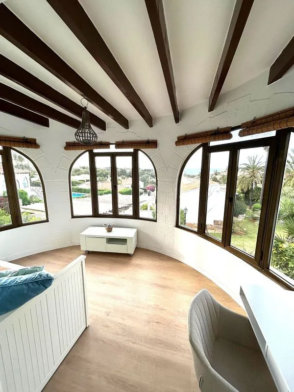 Séjour - Chalet with Pool and Terrace in El Montgó