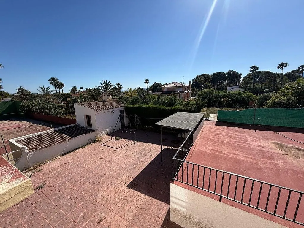 Terrass - Chalet with Pool and Terrace in Peña de las Águilas