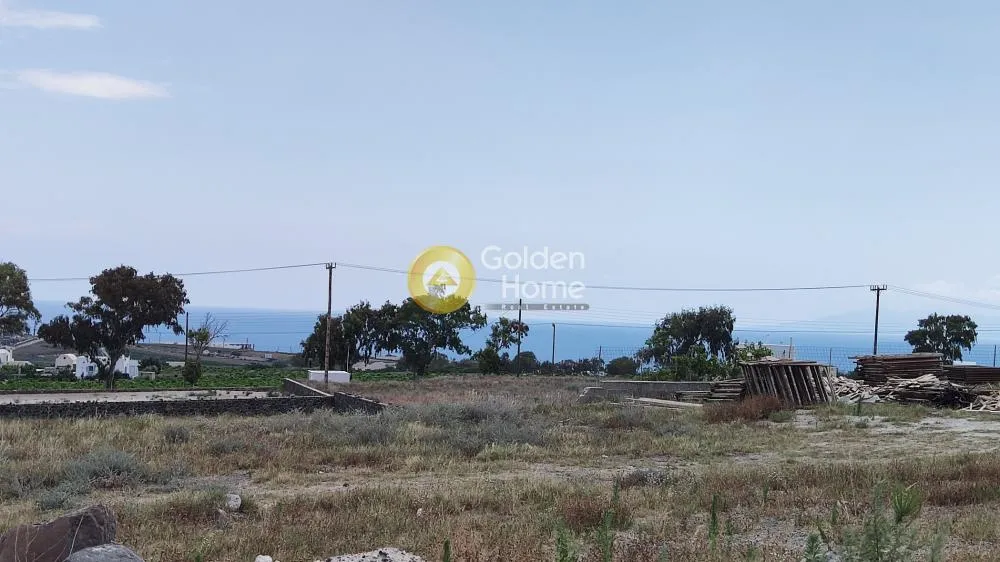 Aed - Buildable Plot with Sea View in Santorini