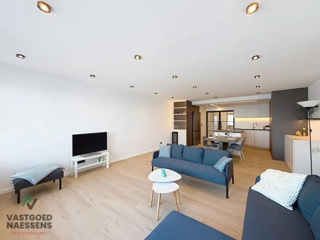 Soggiorno - Apartment in Middelkerke with Seafront Access