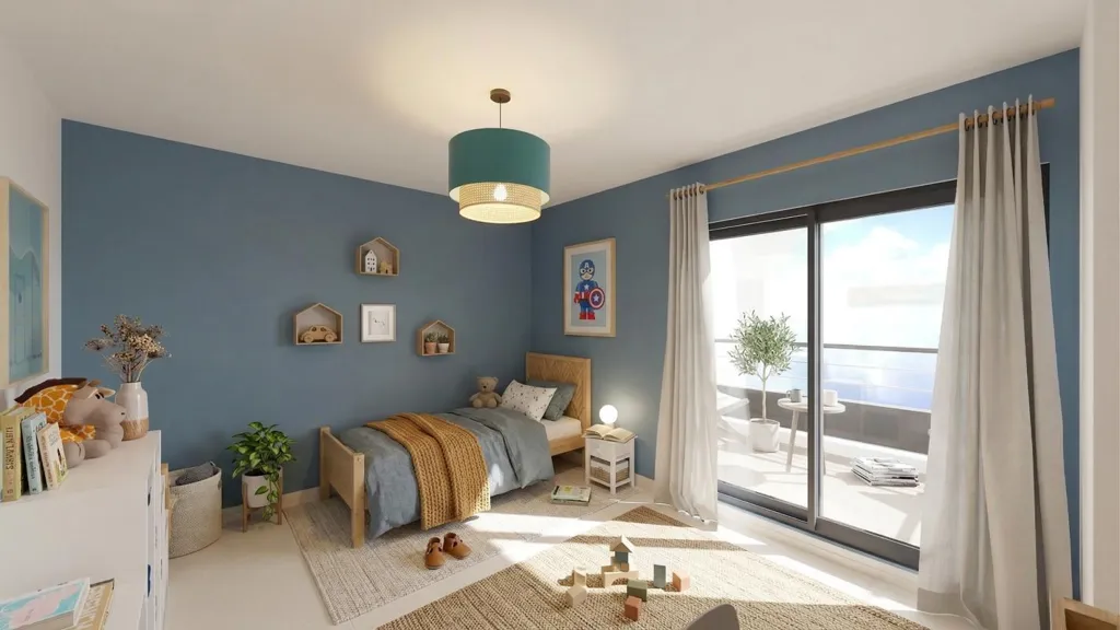 Chambres - Maison T4 avec Piscine à Alignan-du-Vent