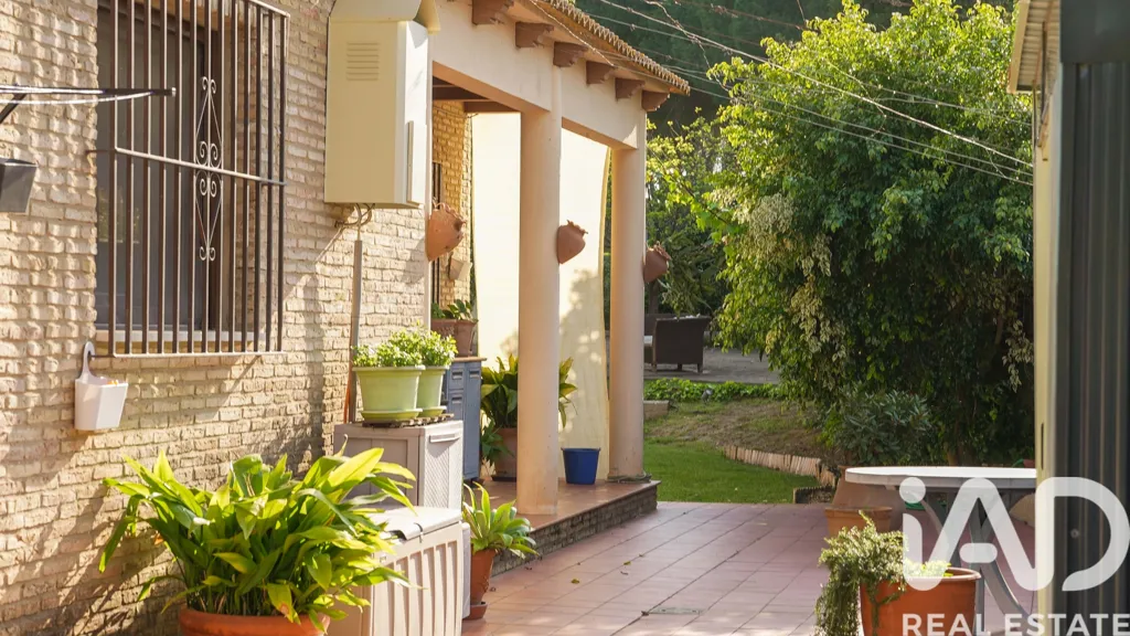 Terrasse - Rustic House with Golf View in Huelva
