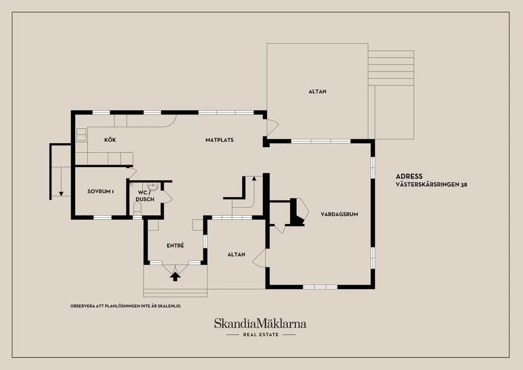 Plan - Seafront Villa with Panoramic Views in Österåker