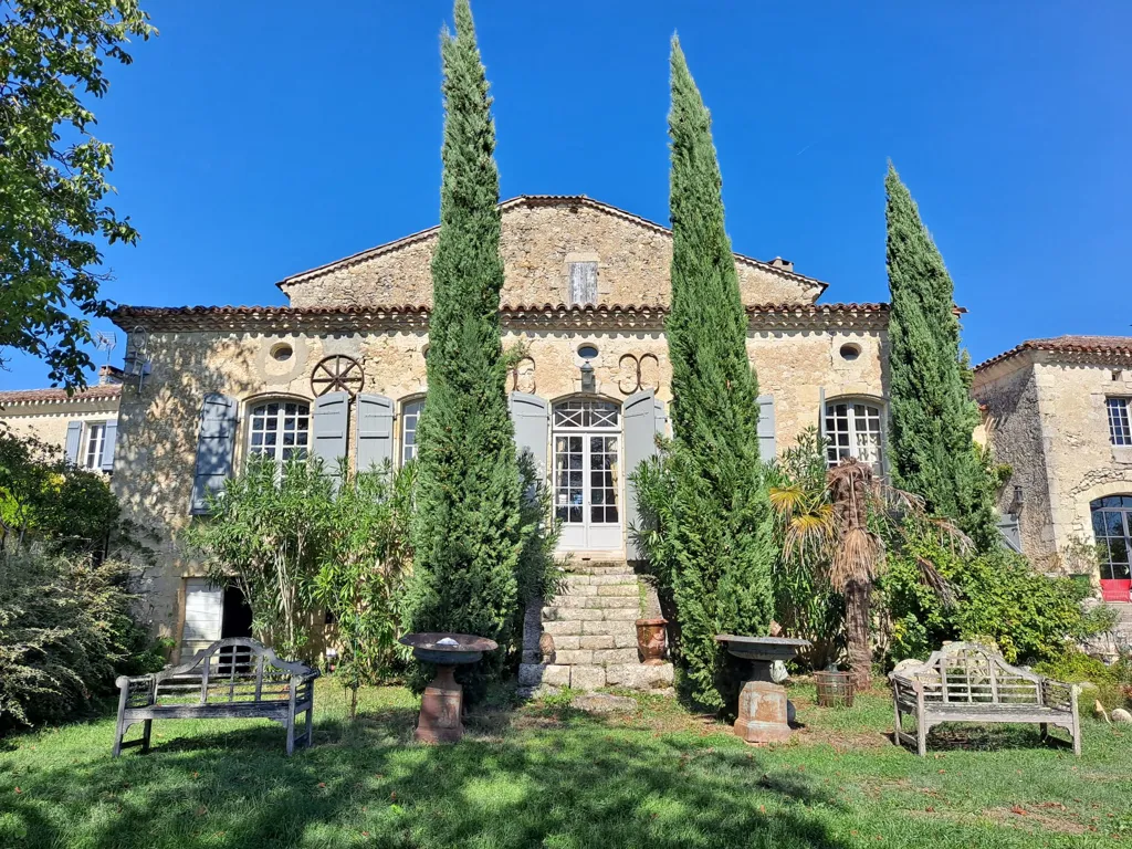 Extérieur - Propriété en Pierre avec Maison d'Amis à Condom