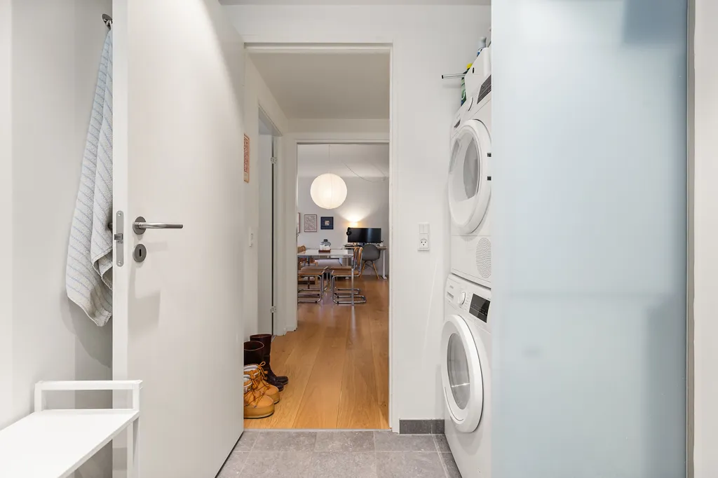 Buanderie - 2-Bedroom Apartment with Balcony in Aarhus