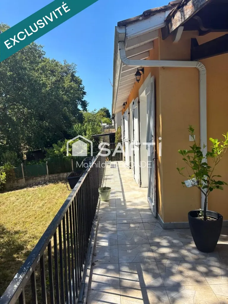 Terrass - Renovated House with Garden near Condom