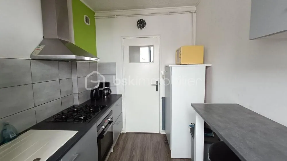 Cuisine - Appartement avec Terrasse à Saint-Brieuc