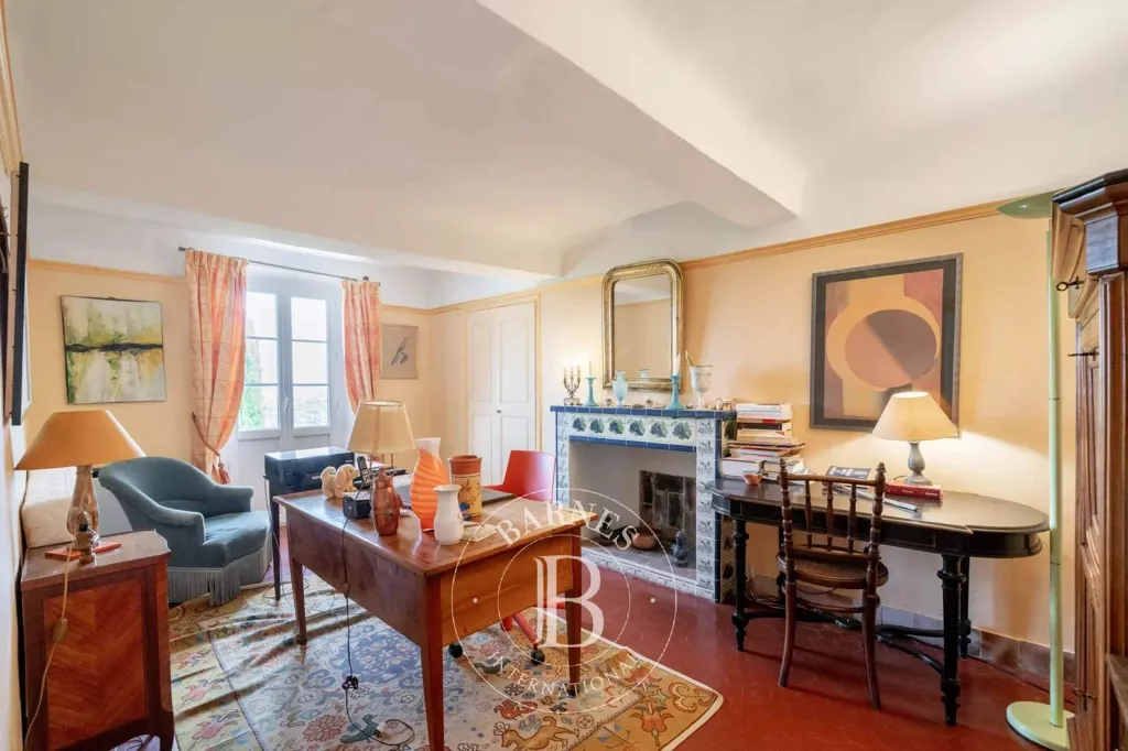 Séjour - Villa de Luxe avec Vue Mer à Mougins
