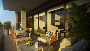 Terrace - Apartment with Elevator in Cap Pont, Lleida