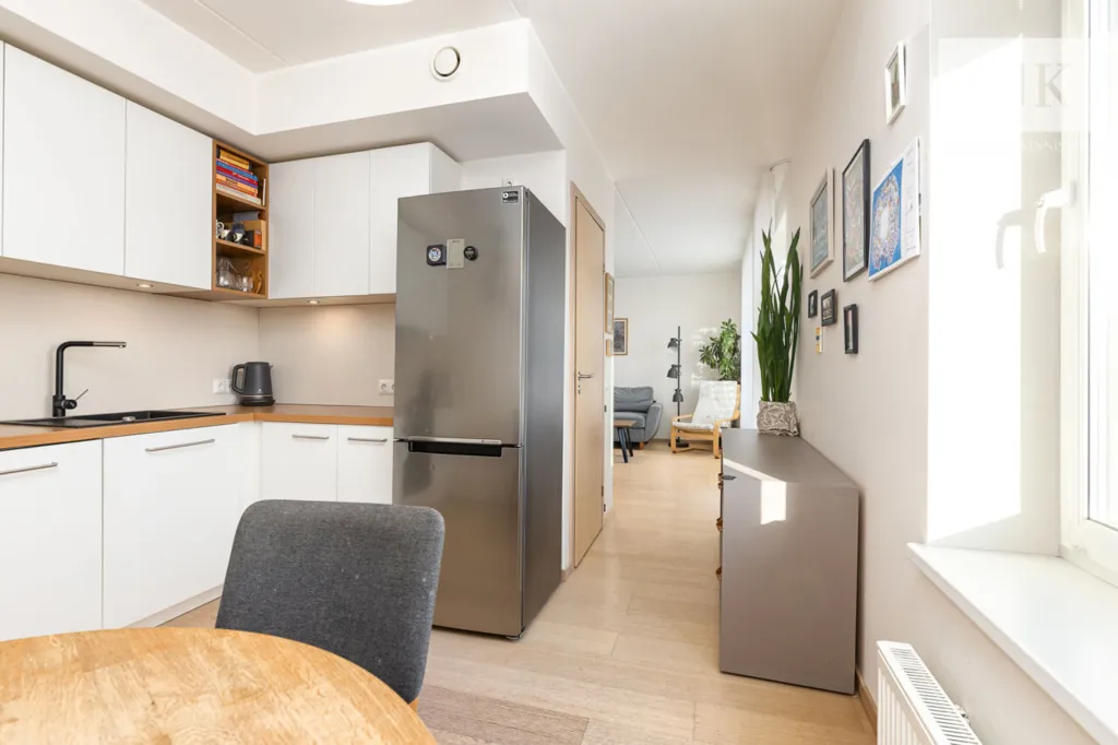 Cuisine - Modern Apartment with Balcony in Mustamäe