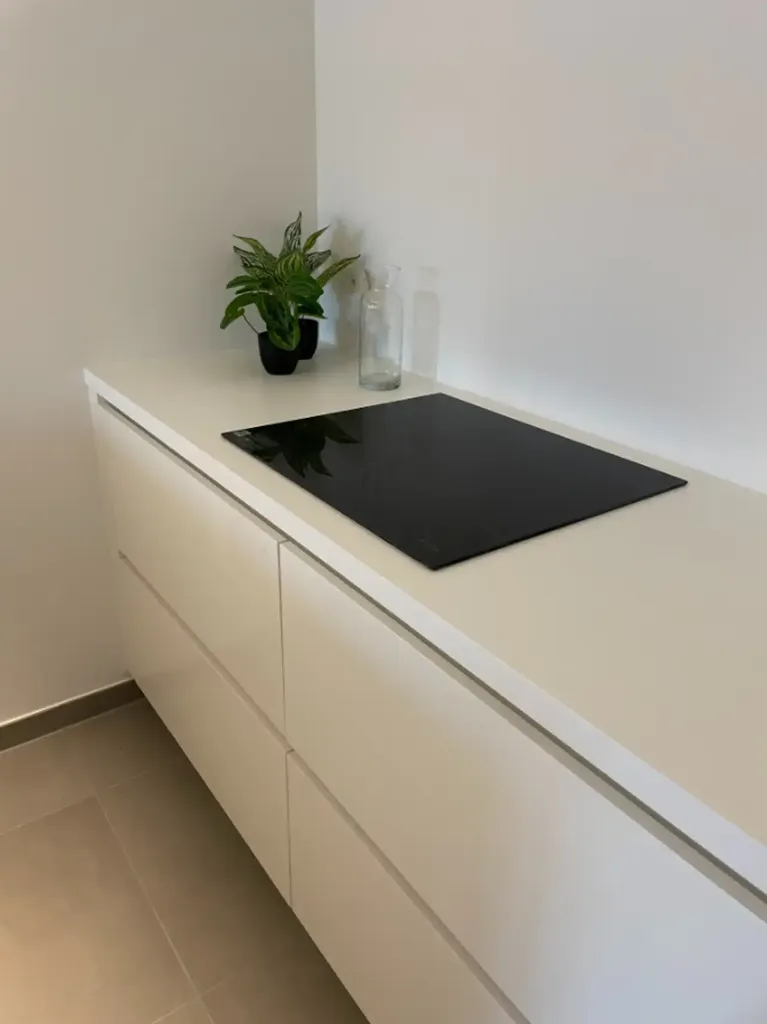 Cuisine - Appartement Neuf 1 Chambre avec Terrasse à Bruxelles